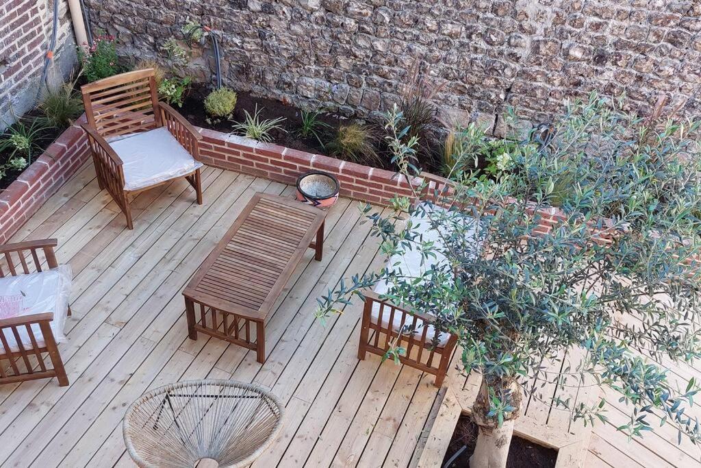 Tres Bel Appartement Au Pied Du Port L'Albatre Saint-Valery-en-Caux Dış mekan fotoğraf